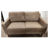 374 - CONTEMPORARY STYLE LOVESEAT