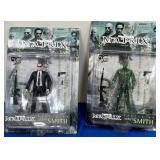 55 - 2 MATRIX ACTION FIGURES (F131)