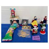 55 - MIXED LOT OF DISNEY CHARACTER COLLECTIBLES