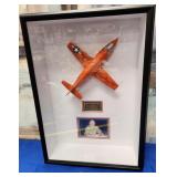 55 - CHUCK YEAGER BELL X01 ROCKET PLANE W/ COA