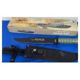 55 - FROST SURVIVAL SCOUT II KNIFE W/ SHEATH (F123