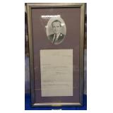 55 - RICHARD NIXON SIGNED LETTER W/ COA (A21)