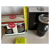 W - COCA-COLA CANDLE GIFT SET & VGK CUP (LV71)