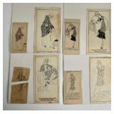 LOT OF 1930S ORIGINAL COMIC ART - FLAPPER FILOSOFY