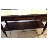 F - VINTAGE CONSOLE TABLE 45"L (L221)