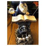 F - FANTASY WIZARD FIGURINE (D312)