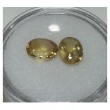 2.37CT CITRINE GEMSTONES