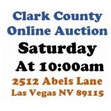 WELCOME TO OUR SAT. @10am ONLINE PUBLIC AUCTION