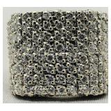 14KT WHITE GOLD 5.30CT DIAMOND RING