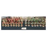 11 - HAND PAINTED CHESS SET (NIGRI) (D177)