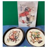 11 - 3 PIECES M HUMPHREY & HUMMEL ART (33)