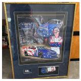 11 - DALE EARNHARDT NASCAR #3 FRAMED ART