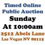 Sun.@10am - Clark County Estate Online Public Auction 11/17