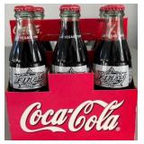 D -  COCA COLA COLLECTOR BOTTLES 6 PACK(F14)