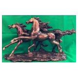 F - WILD HORSES SCULPTURE 11X17" (F12)