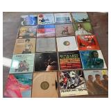 F -ASSORTED  VINYL RECORD 20 PCS LOT(P25)