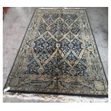 F - HAND CRAFTED AREA RUG 105X72" (H14)