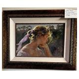 V - ROYO "EL LAZO ROSA" SIGNED LTD ED ART 25X33"