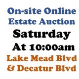 WELCOME TO OUR SAT. @10am ONLINE PUBLIC AUCTION