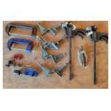 T - MIXED LOT OF CLAMPS (B14)