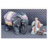 T - THOMAS KINKADE NATIVITY 7 IN  FIGURINES(A150)