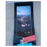 T - LAS VEGAS UNFRAMED PRINT 32X14" (G307)