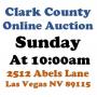 Sun.@10am - Clark County Online Public Auction 12/15