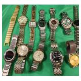 N -  LARGE LOT OF ASSORTED WATCHES(E84)