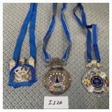 11 - LOT OF 3 MEDALS (I126)