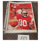 11 - 49ERS SIGNED JERRY RICE(H83)