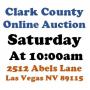 Sat.@10am - Clark County Online Public Auction 12/28