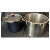 D - 2 LARGE COOKING POTS (L56)