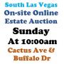 Sun.@10am - South Las Vegas Estate Online Auction Pt.2 1/12