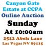 WELCOME TO OUR SUN. @10am ONLINE PUBLIC AUCTION