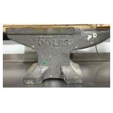 X - VINTAGE 55 LBS ANVIL (G6)