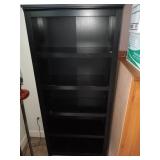 71x31x12" Black Bookcase #1