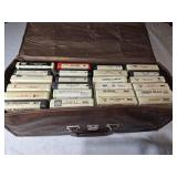 Case of 24 - 8 Track Tapes