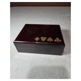 Vintage Card Box w/ 2 Decks