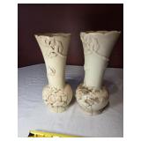 Pair of Redwing 12" Vases