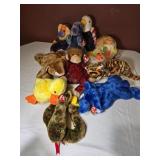 10 x Large Ty Beanie Buddies Mint w/ Tags