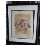 "Pickwick Papers" Original Watercolor Don Freeman