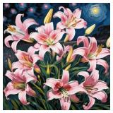 Lilies Starry Night 3 LTD EDT by Van Gogh Limited