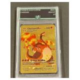 Pokï¿½mon Gold Custom Charizard Card