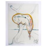 Salvador Dali Melting Clock LTD EDT Lithograph