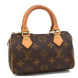 Louis Vuitton Nano Speedy Hand Bag