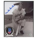 Autographed Duke Snider HOF Dodgers Photo