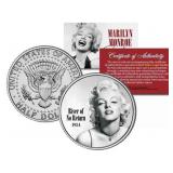 Marilyn Monroe JFK Half Dollar