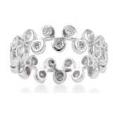 Brilliant 1.09 ct VS Lab Diamond Eternity Band