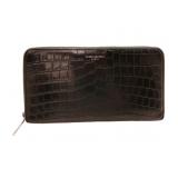 Yves Saint Laurent Croc Embossed Wallet