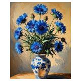 Cornflower Blue 1 LTD EDT Canvas Van Gogh Limited